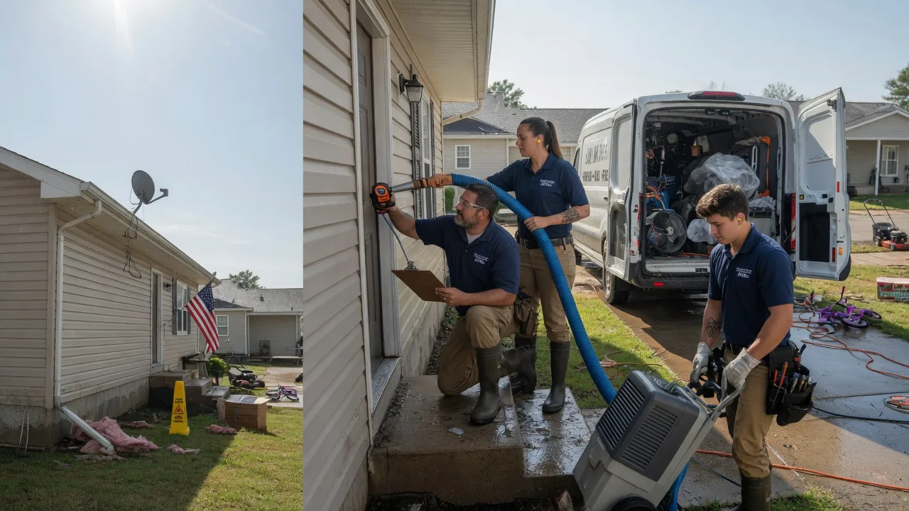 Ceiling Water Damage Restoration in Rock Falls, IL near me